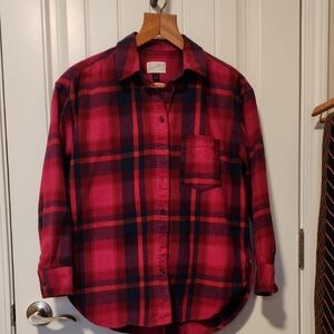 Universal Thread S Oversized Flannel Shirt